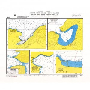 Ναυτικοί Χάρτες - Ναυτικοι χαρτες - Λιμένας Νήσων Σύμης - Νισύρου - Χάλκης ΔΩΔΕΚΑΝΗΣΑ