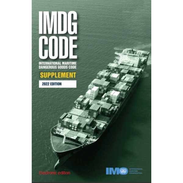 IMDG Code Supplement 2022 Edition 