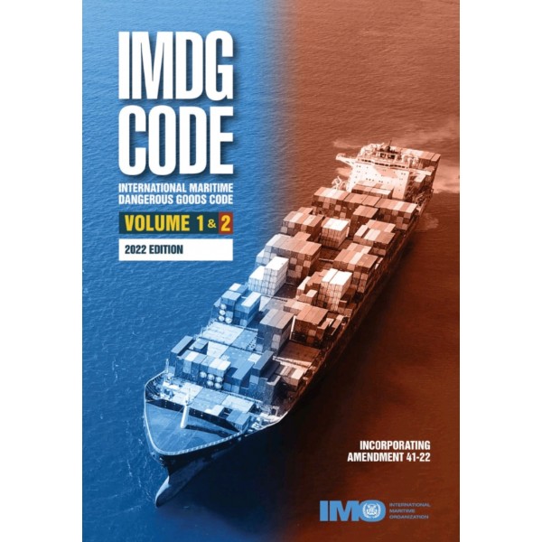 IMDG Code VOL 1 – 2  2022 Edition 