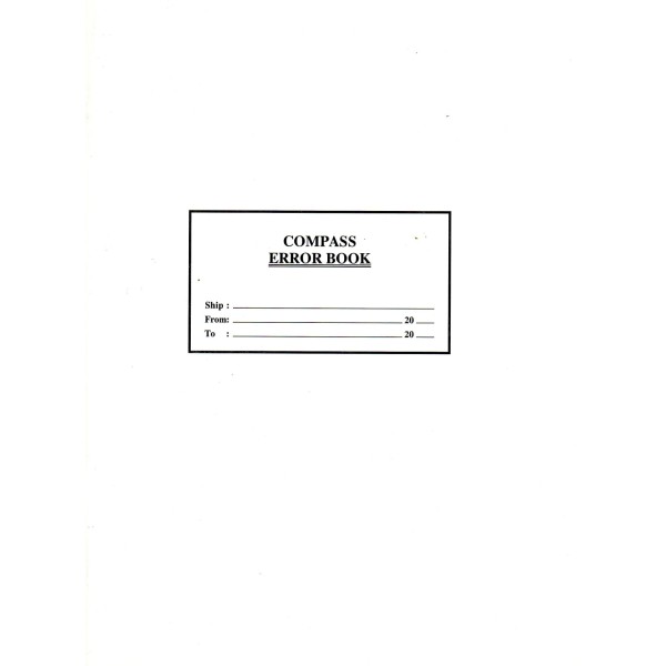 COMPASS ERROR BOOK
