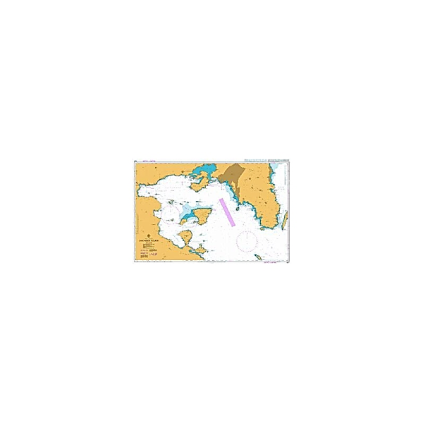 British Admiralty Nautical Chart 1657
