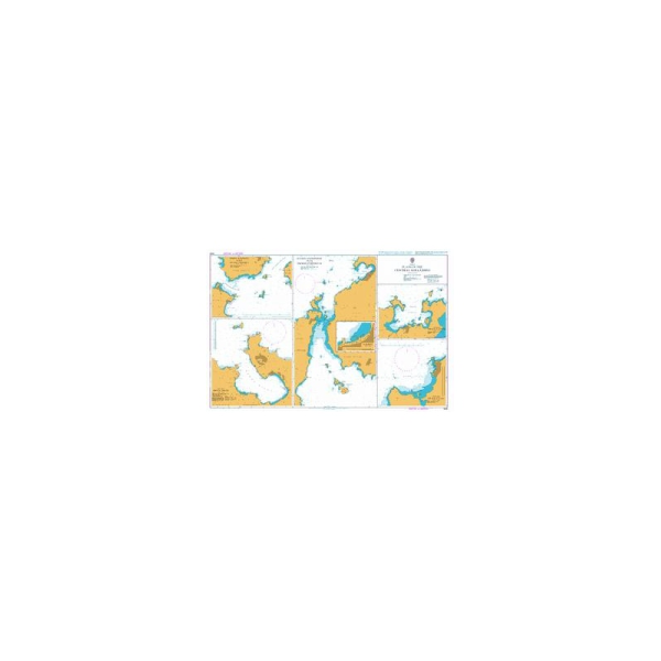 British Admiralty Nautical Chart 1539 