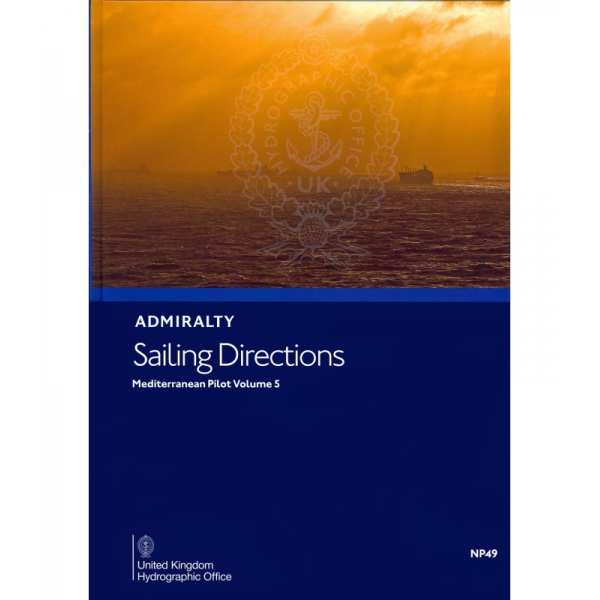 Admiralty Sailing Directions NP49 Mediterranean Pilot, Vol. V, 15η Έκδοση 2021 Άλλοι εκδότες
