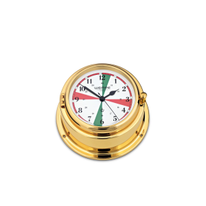 Radio room ship's clock BREMEN II brass