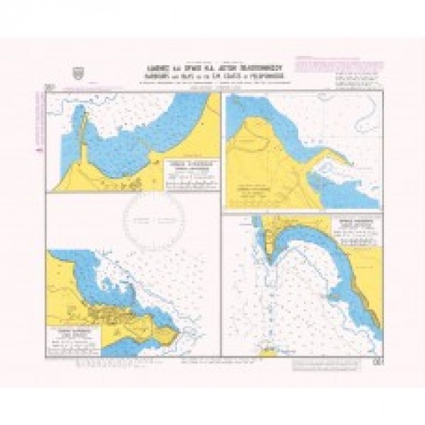 Ναυτικοί Χάρτες - Λιμένες και Όρμοι ΝΔ ακτών Πελοποννήσου ΚΟΡΙΝΘΙΑΚΟΣ ΠΑΤΡΙΑΚΟΣ