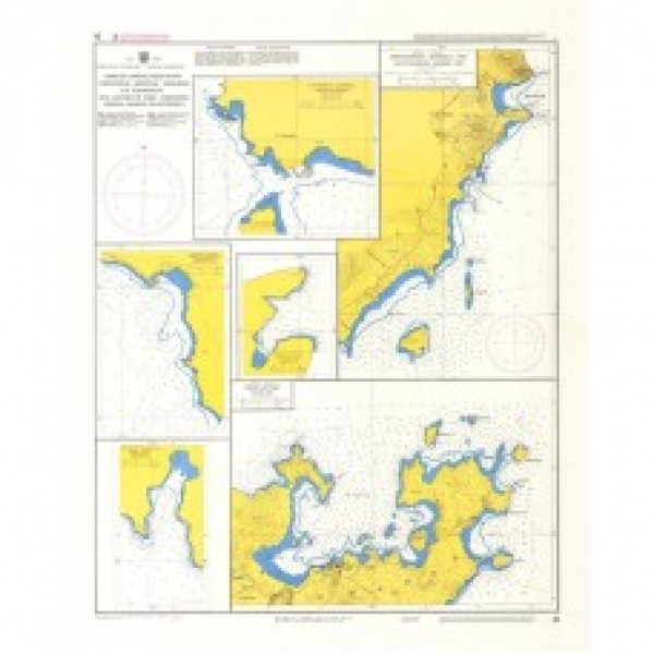 Ναυτικοί Χάρτες - Όρμοι και Λιμένες νήσων Πάρου - Σχοινούσσας - Δονούσας - Ηρακλειάς και Κουφονήσου ΚΥΚΛΑΔΕΣ