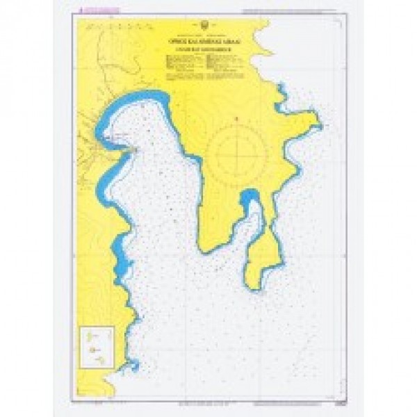 Ναυτικοί Χάρτες - Όρμοs και Λιμέναs Λιβάδι.(Ν. Σέριφος) ΚΥΚΛΑΔΕΣ