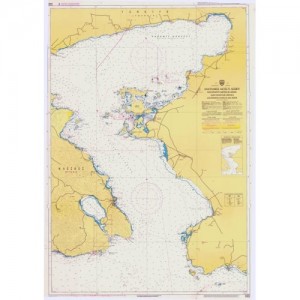 Ναυτικοί Χάρτες - Ναυτικοι χαρτες - Ανατολικές ακτές Ν. Λέσβου και έναντι ακτές Μ. Ασίας ΑΙΓΑΙΟ ΠΕΛΑΓΟΣ