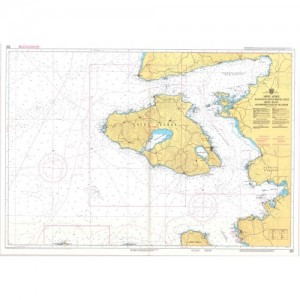 Ναυτικοί Χάρτες - Ναυτικοι χαρτες - Νήσος Λέσβος και έναντι ακτές Μ. Ασίας ΑΙΓΑΙΟ ΠΕΛΑΓΟΣ