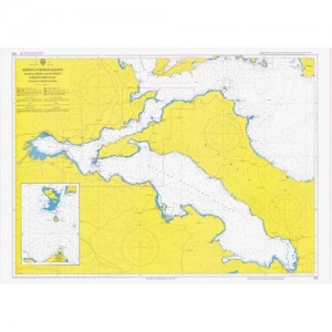 Ναυτικοί Χάρτες - Ναυτικοι χαρτες - Βόρειος Ευβοϊκός Κόλπος, Χαλκίδα μέχρι Δίαυλο Τρίκερι  EYBOIA
